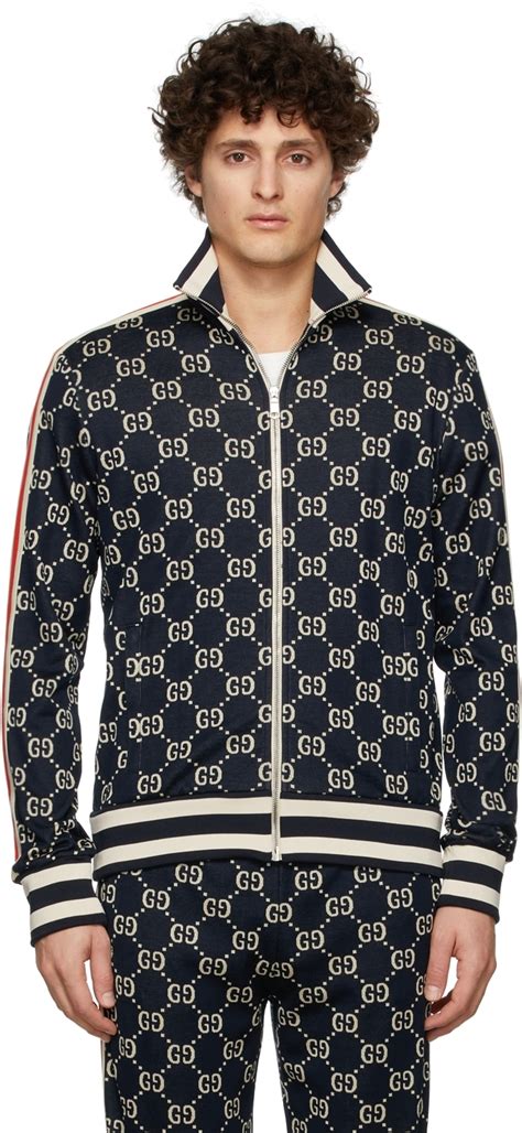 gucci gg jacquard cotton jacket fake|gucci embroidered jacket.